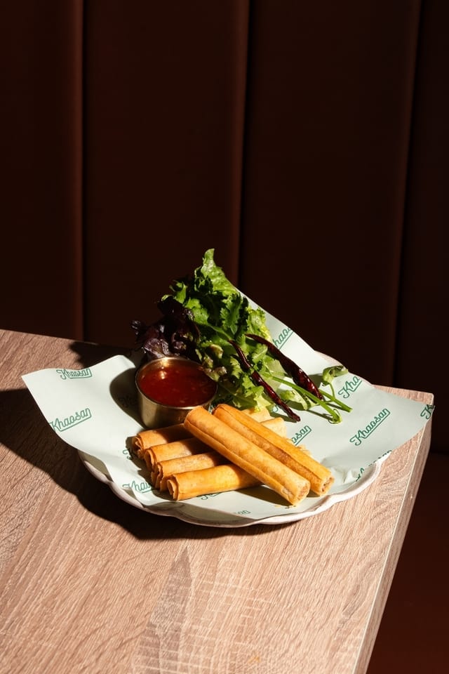 Crispy Isan Rolls.