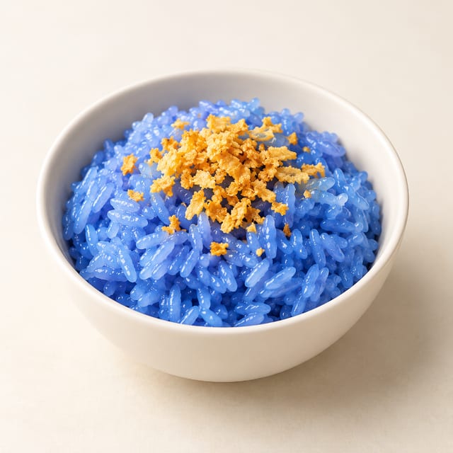 Blue Sticky Rice.