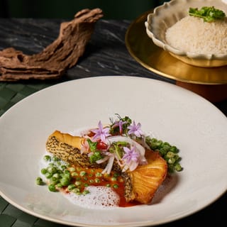 (Dine-In ONLY) Crispy Snowfish with Choochee Curry Sauce