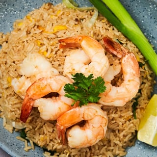 (L) Thai Fried rice (V)