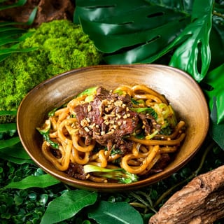 Garlic Udon Hanger Beef  S 6 Serving