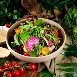 Organic Salad (GF)(V) M 10 Serving