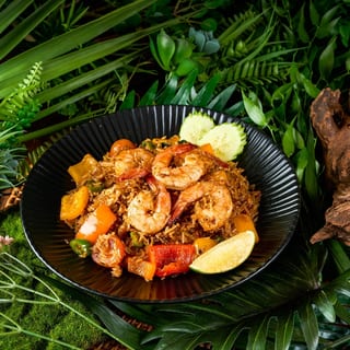 Spicy Basil Fried Rice (V) S 6 Serving